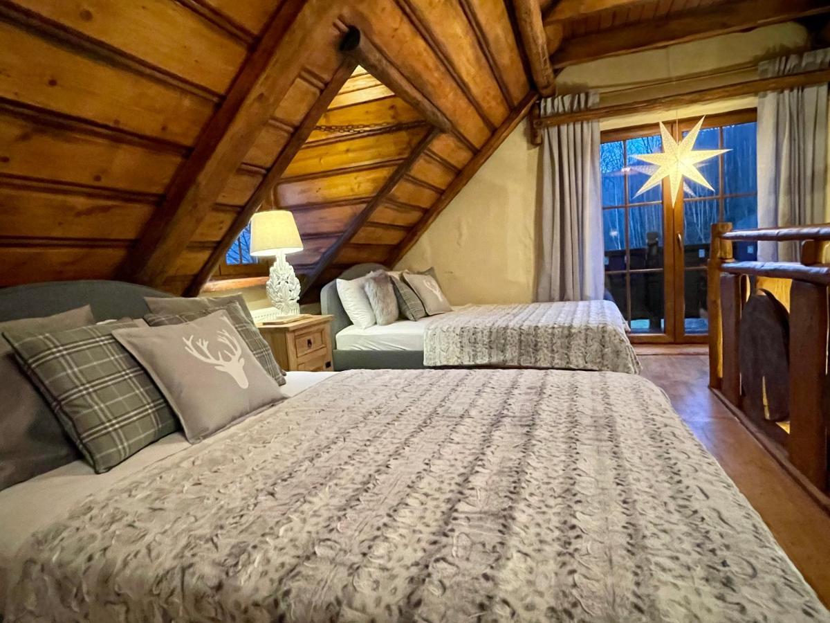 Domek Na Cuplu - Opcjonalnie Balia Jacuzzi Szczyrk Kültér fotó